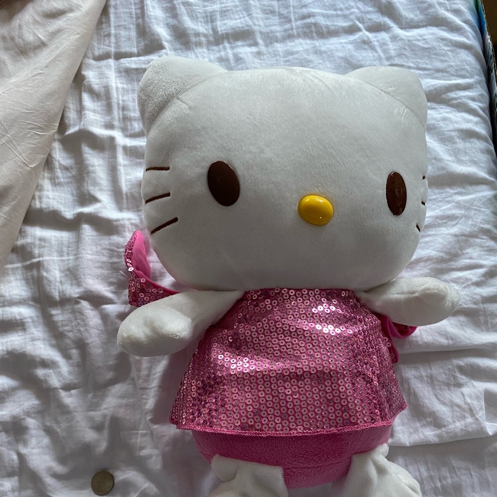 Large Hello Kitty Plush - Picture 4 of 5